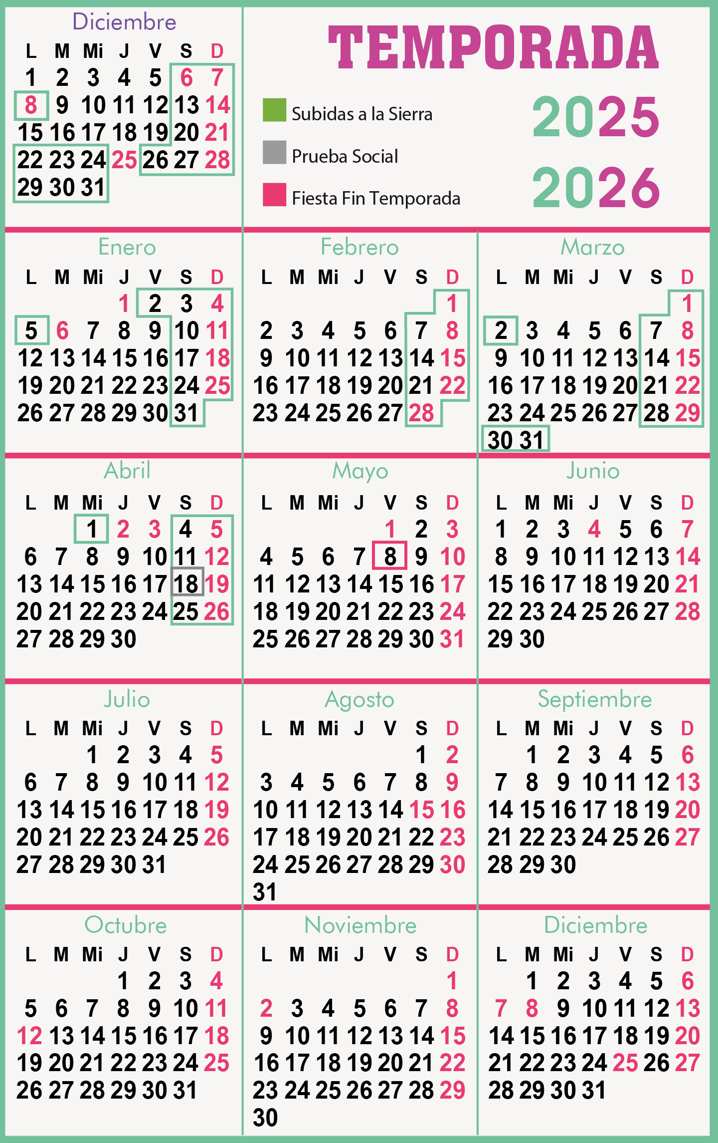 Calendario 